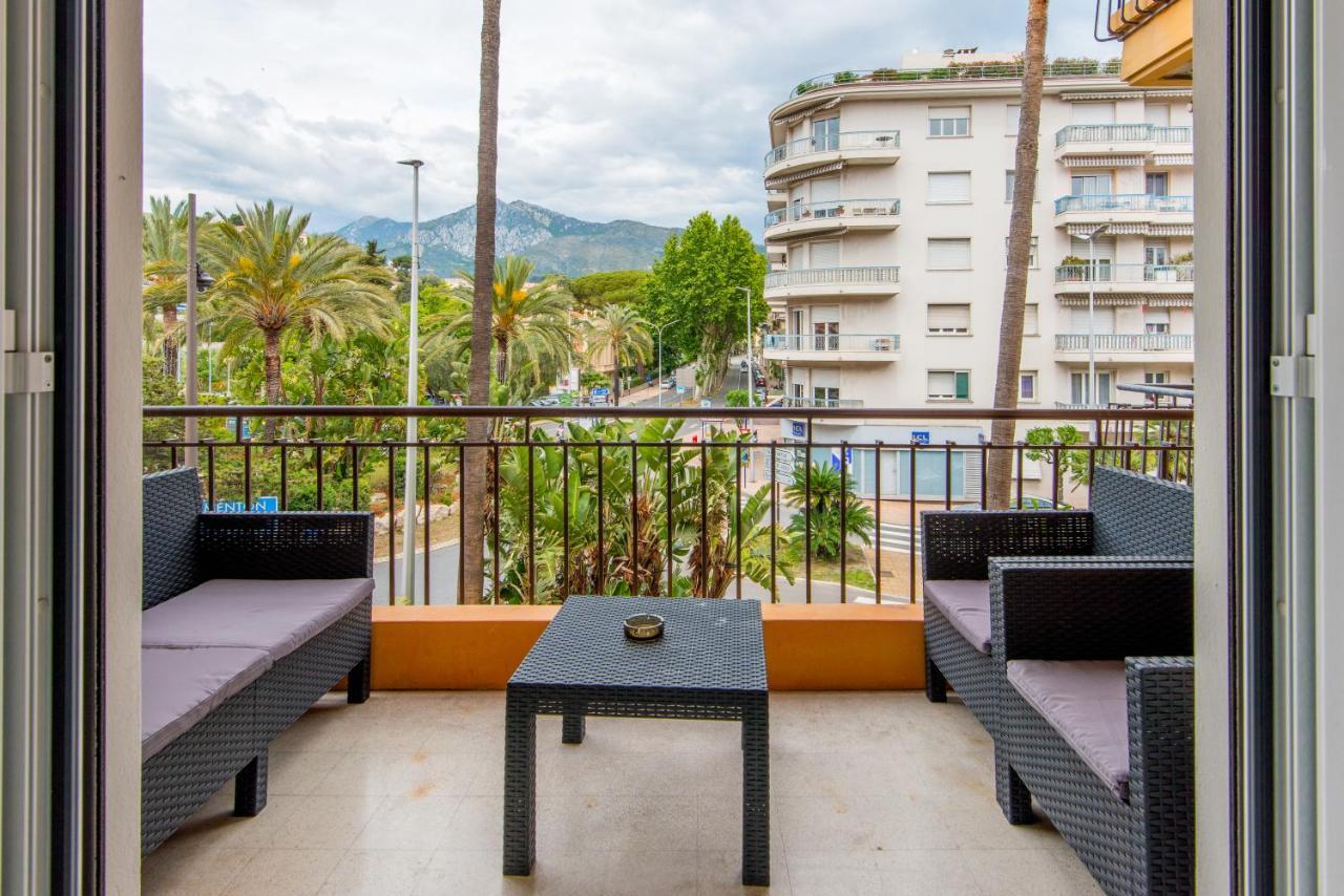 La Perle Bleue - Central - Vue Mer - Wifi Roquebrune-Cap-Martin Εξωτερικό φωτογραφία